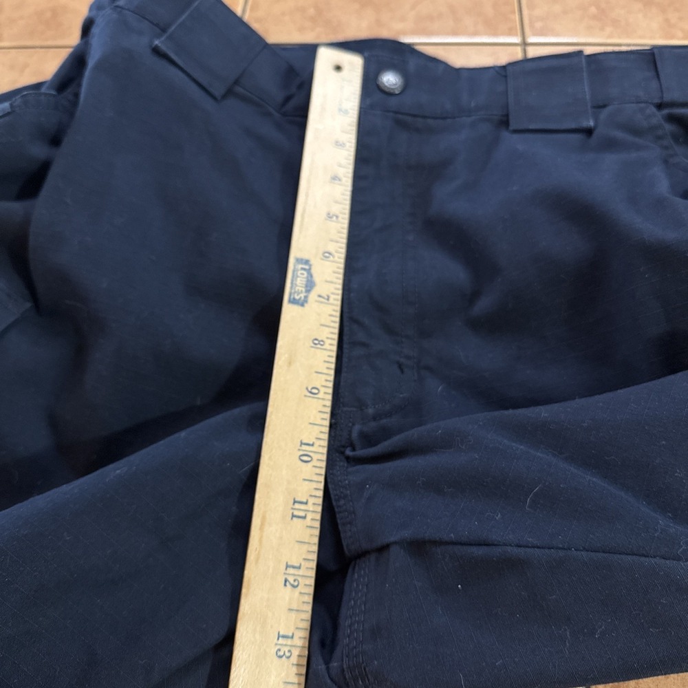 5.11 Tatical Pants Mens Sz Large‎ 36 x 29 Regular Blue TDU Cargo Utility Ripstop - Picture 7 of 9